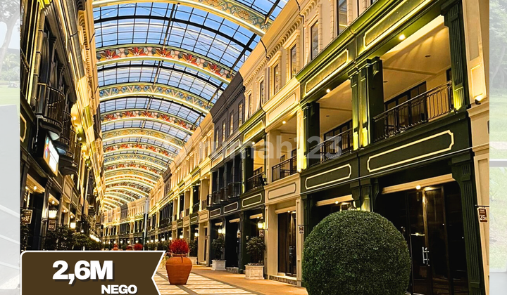 FOR SALE AT A LOSS EURO ASIA PIK2 SHOPHOUSE 4.5X10 3 FLOORS BRAND NEW