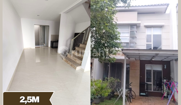 JUAL BUTUH RUMAH GOLF ISLAND PIK 6X15  AC LENGKAP 