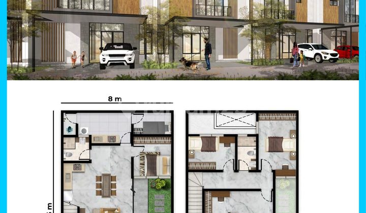 For Rent House Simprug Village Pik2 Size 8X15 Standard Development Ready 2