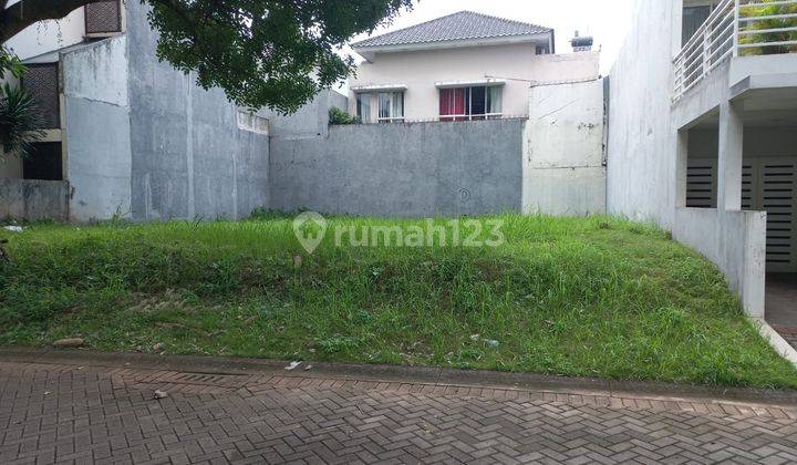 Kavling Tanah 255 m² hadap taman di kebayoran garden 1