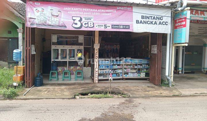dijual 2 Ruko di Jl KH Umar Rawa Ilat Gandoang Cileungsi 1