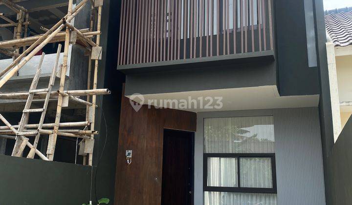 Rumah Baru Arsitektur Jepang Open SPace, Strategis Di Jatiasih dekat LRT 2