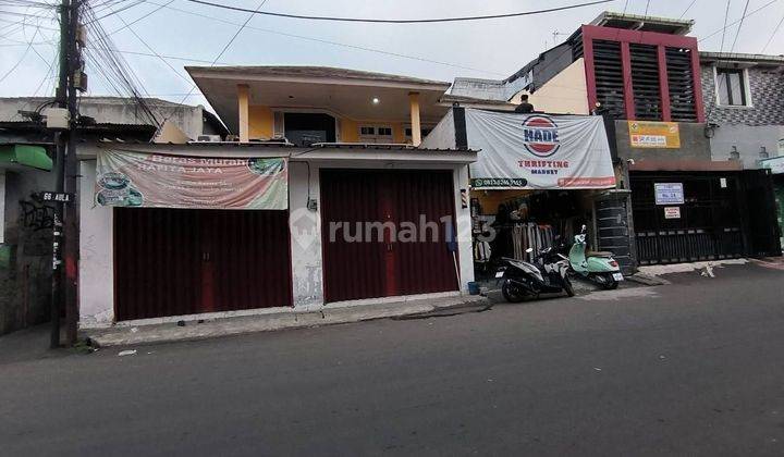 Dijual Rumah 2 Lantai Pinggir Jalan Pisangan Lama ada Ruko 4,7 M Nego 1