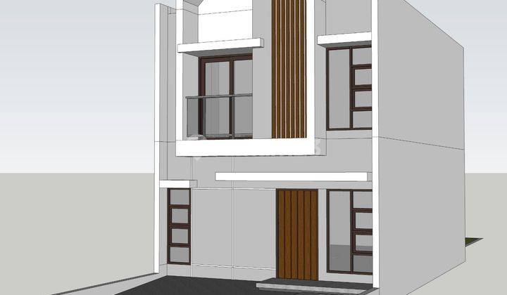 Rumah gaya scandinavia di kodau dkt tol jatiwarna Rumah 1