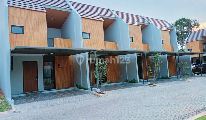 Disewa murah, rumah baru full furnish & full elektronik di grand wisata  1