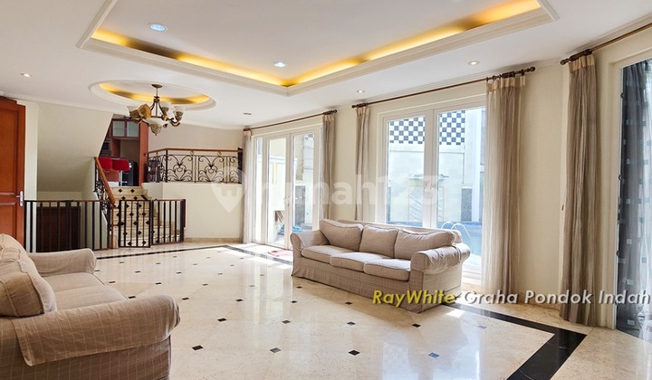 For Rent Beautiful Luxury House in Lebak Bulus, South Jakarta