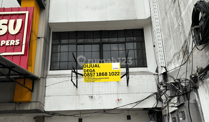 Ruko Disewakan Pinggir Jalan Raya Ciputat Tangerang Selatan 1
