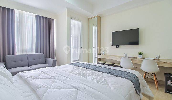 Dijual Apartemen 1 Bedroom Bagus Furnished Di Menteng Park 2