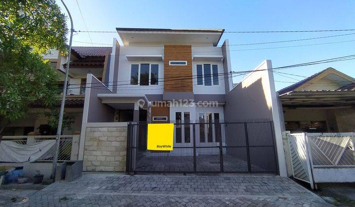 Rumah Baru Minimalis 2 Lantai Panjang Jiwo Surabaya Siap Huni 1