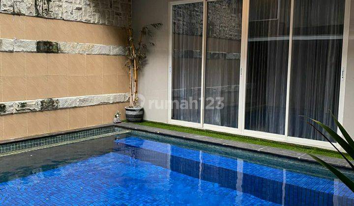 kolam renang rumah minimalis 2 lantai forest