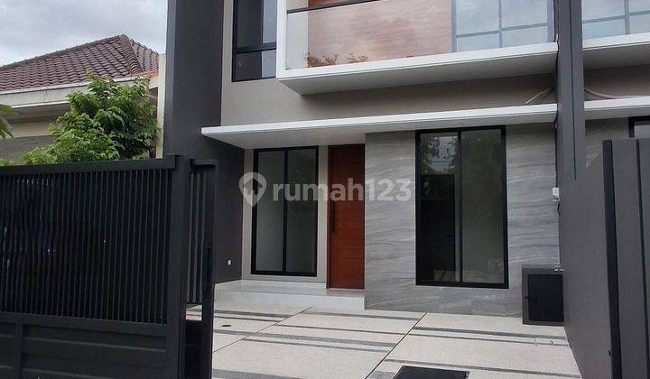 Rumah Baru Minimalis Modern 2 Lt Manyar Tirtoyoso Tengah Kota 1