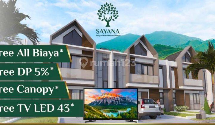 Dijual rumah 2 lantai di Bogor nirwana residen  1