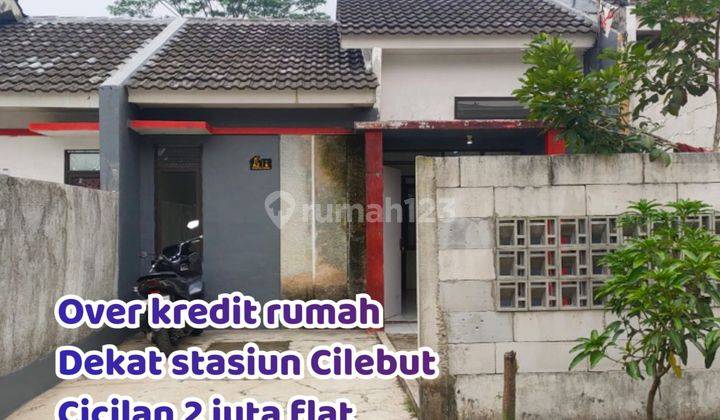 Over kredit rumah cicilan 2 jutaan dekat stasiun Cilebut Bogor  1