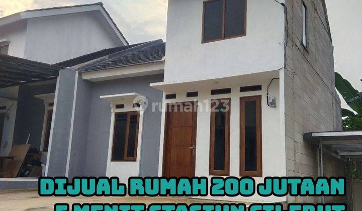 Dijual rumah 200 jutaan 5 menit stasiun Cilebut Bogor  1