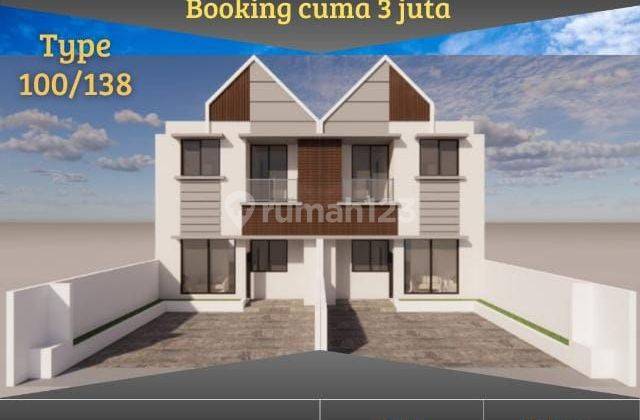 Rumah Scandinavian Cantik 2 Lantai Pinggir Jalan Raya Kalimulya Depok 1