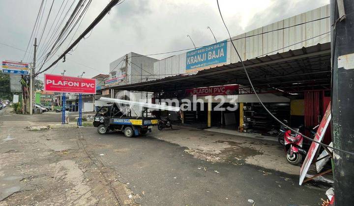 Ruko Gandeng Kranji Sudah Jadi Toko Bangunan Pinggir Jalan Raya Patrior, Bekasi (542)