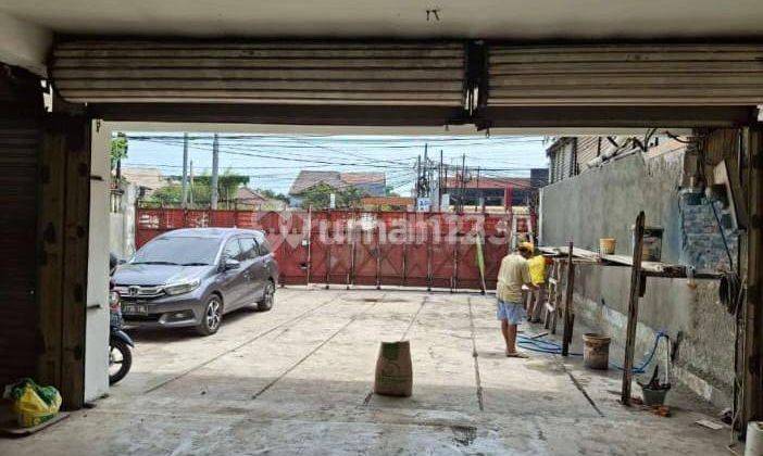 Ruko Gandeng Lebar Pinggir Jalan Sudah Renovasi di Kranji, Kota Bekasi 1