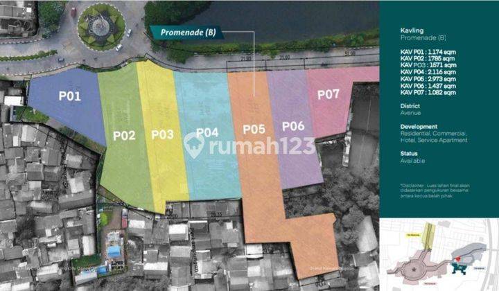 Tanah Kavling Cbd Grand Kamala Lagoon Dekat Toll Becakayu Dan Galaxy 1