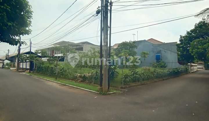 AC41 Dijual Tanah Hoek 561 m2 Murah Pondok Kelapa Duren Sawit Jakarta Timur