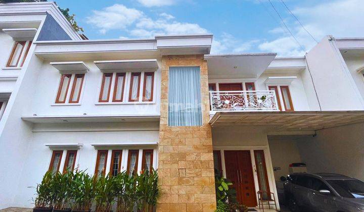 S638 Rumah Bagus Full Furnished di Townhouse Kebagusan Jakarta Selatan 1