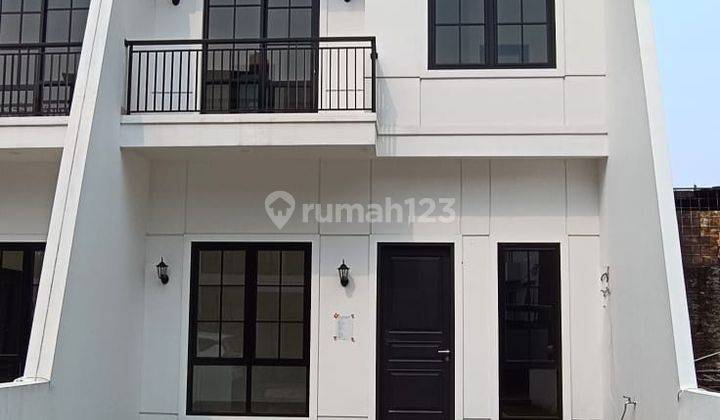 Townhouse Baru Modern di Jalan Raya Jatimakmur Pondok Gede Bekasi 1