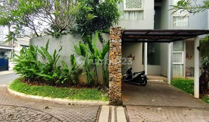 S595 Rumah Mewah Full Furnished di Setu Cipayung Jakarta Timur 1