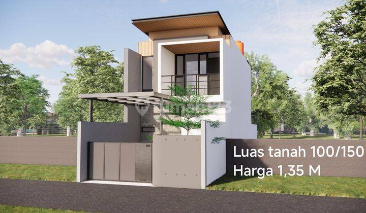 0057E Rumah Baru Murah Dekat Stasiun Kayuringin Perumnas Bekasi  2