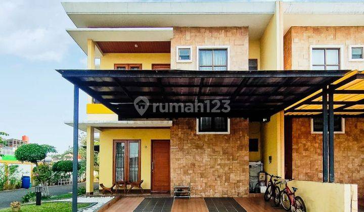 Dd223 Rumah Hoek 166 M2 di Cluster Pondok Bambu Jakarta Timur 1