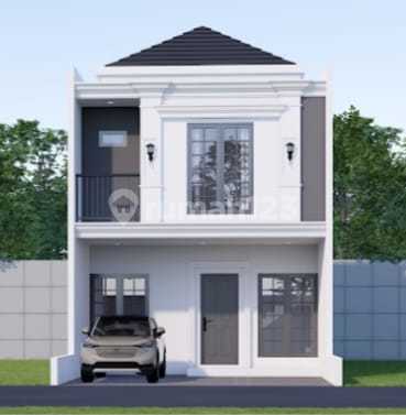 ND131 Affordable New 2-Story House in Tebet, South Jakarta