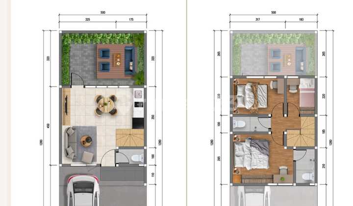 S712 Rumah Baru Modern Murah Jatimakmur Pondok Gede Bekasi 2