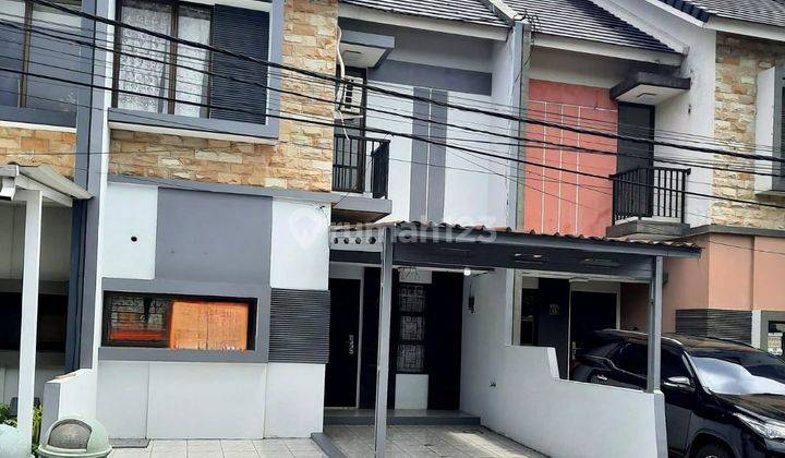 S637 Rumah Cluster Murah di Kampung Sawah Pondok Melati Bekasi 1