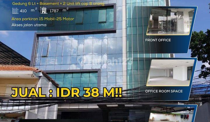 Y296 Gedung Baru 6 Lantai 410 M2 Mampang Jakarta Selatan 1