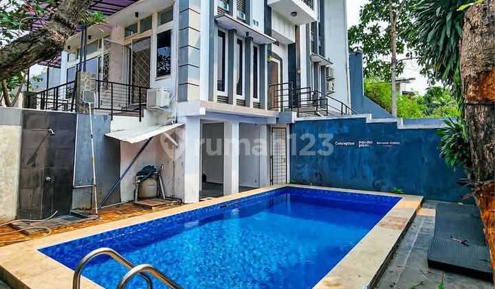 Z55 Rumah Mewah 340 m2 Murah di Bangka Kemang Jakarta Selatan