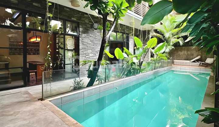 Z134 Rumah Modern Tropical Mewah Pejaten Barat Jakarta Selatan 2