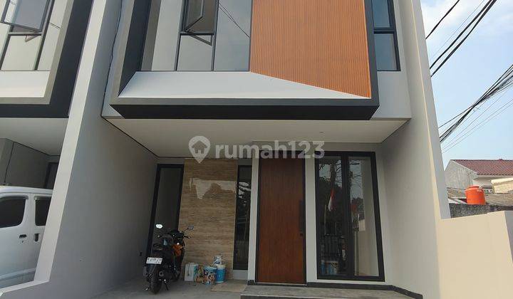 Y160c Rumah Scandinavian Murah 900 Jt di Cilangkap Jakarta Timur 1