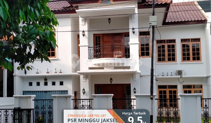 Rumah Strategis Mewah Luas Jl Lbr Psr Minggu Jakarta Selatan Tol
