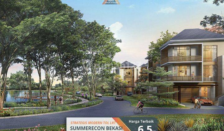 Ready Modern Strategis Jl Lebar Summerecon Bekasi Tol Lrt Jakarta 1