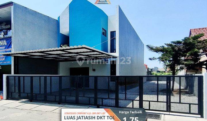 Rumah Strategis Semfurnis Luas Jl Lbr Jatiasih Bekasi Tol Jakarta 1