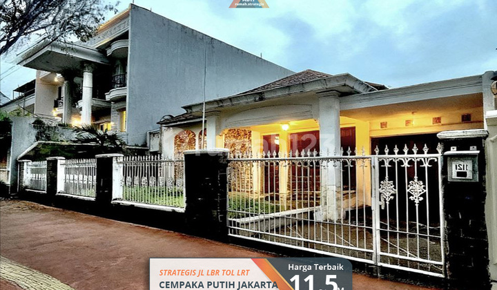 Semi-Furnished Strategic House, Spacious, Cempaka Putih, Central Jakarta