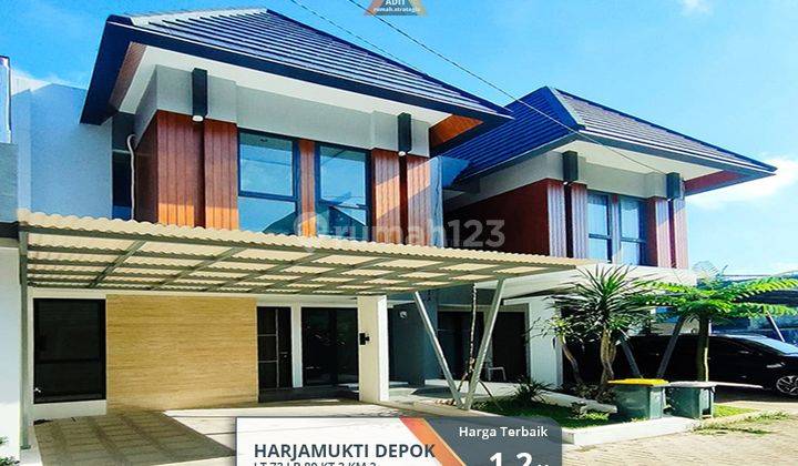 Ready Townhouse Baru Strategis Modern 2Lt Jl Lbr Harjamukti Depok 1