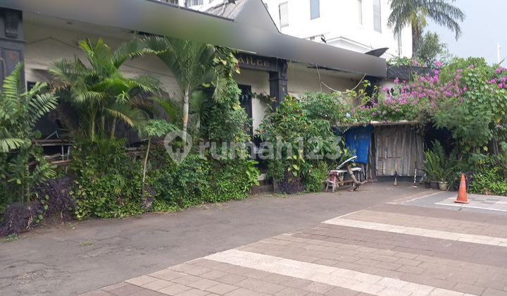 Lahan Komersial Luas Bangunan Tua Kemang Raya Jakarta Selatan Tol