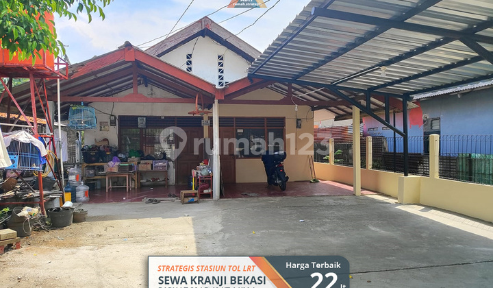 For Rent: Strategic House on Jl. Lbr, near Kranji Station, Bekasi, Toll Road, LRT.