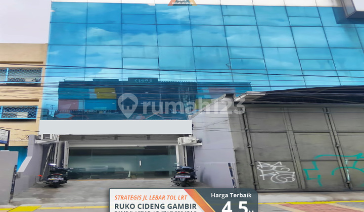 Turun Harga Ruko/Kantor Strategis Jl Lebar Cideng Gambir Jakarta