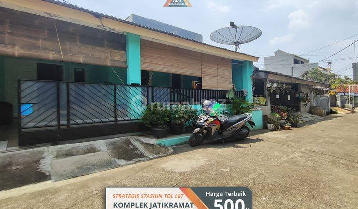 Komplek Strategis Luas Jl Lbr Jatikramat Tol LRT Jakarta CashOnly 1
