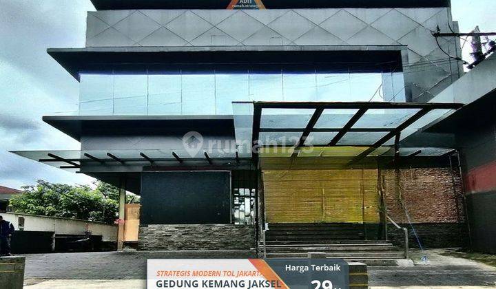 Gedung 3Lt Strategis Modern Luas Hook Kemang Jakarta Selatan Tol 1