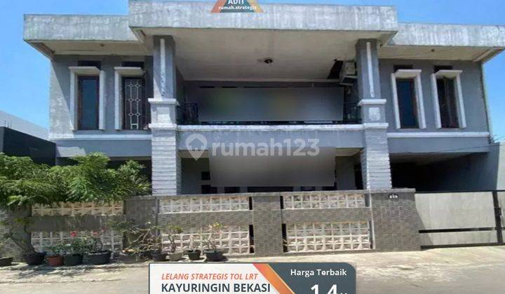 Cash Only Lelang Rumah Strategis Kayuringin Jaya Bekasi Selatan 1