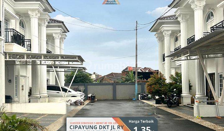 Turun200jt Cluster Stratgis Jl Lbr Btmrh Cipayung Jakarta Tol Lrt 1