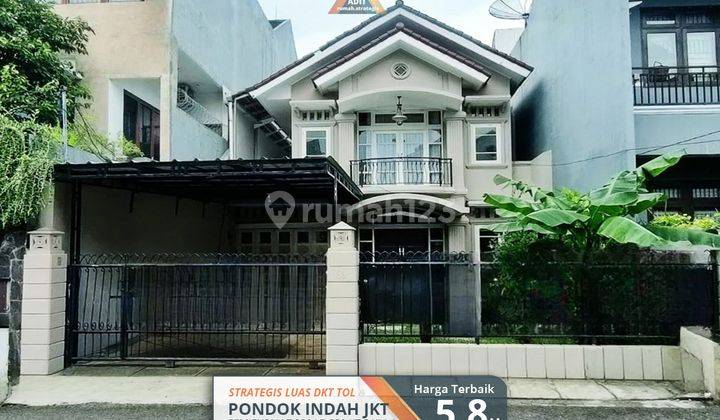 Strategis Semifurnis Luas Jl Lebar Pondok Indah Jakarata Selatan 1