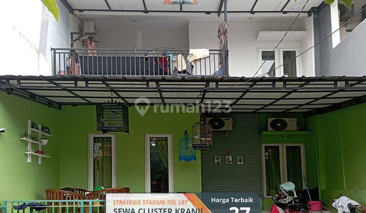 Sewa 4KT Semifurn Cluster Strategis Jl Lbr Stasiun Kranji Tol LRT 1
