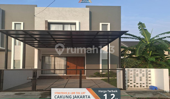 Rumah Baru Strategis Modern 2Lt Cakung Jakarta Timur Tol Stasiun